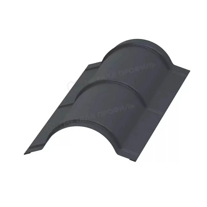 Планка конька круглого R110х2000 (ПЭ-01-1015-0.5)